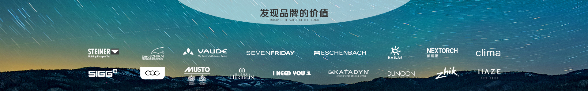 品牌產品欄目banner